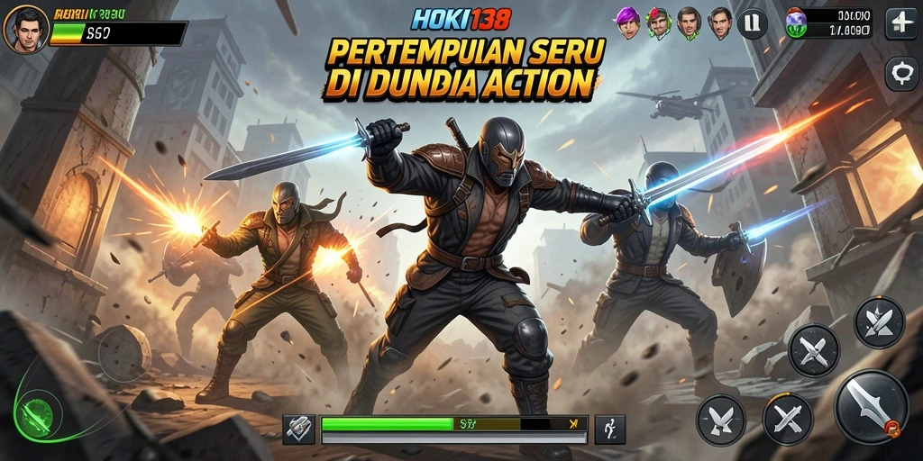 Tampilan gameplay HOKI138 yang penuh aksi dan menegangkan.