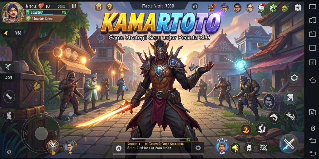 Tampilan gameplay KAMARTOTO yang seru dan menarik.
