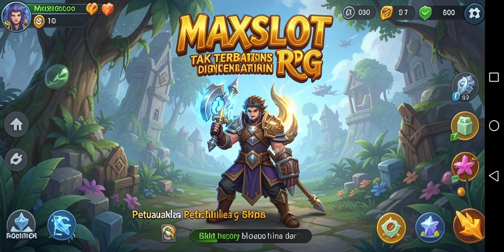 Tampilan gameplay menarik dari MAXSLOT di dunia RPG.