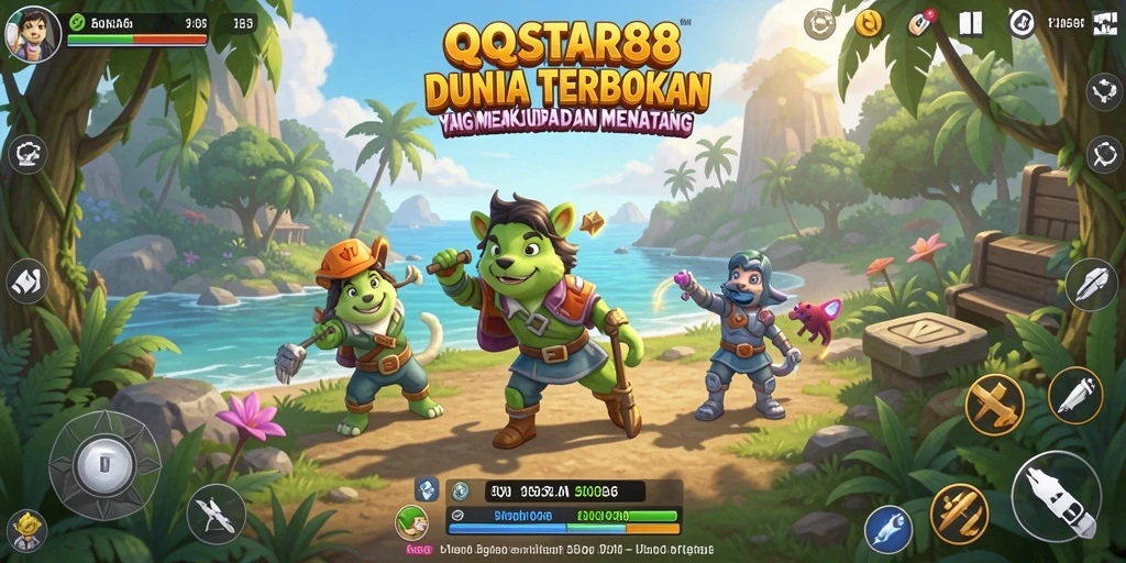 Tampilan gameplay QQSTAR88 yang mengesankan di dunia terbuka