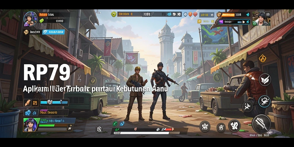 Tampilan antarmuka RP79 yang menarik dan fungsional.