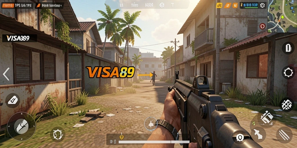 Tampilan gameplay seru dan mendebarkan dari <strong>VISA89</strong>.